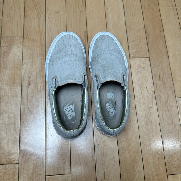 VANS Perforated Suede Classic Slip On Size 8.5 - Picture 7 of 12